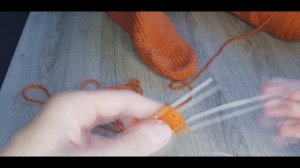 Красивые носки вязанные спицами от мыска.Подробный МК Часть1