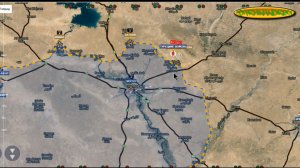 Обзор карты боевых действий в Сирии, Ираке и Йемене от 06.12.2015 год.