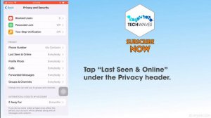 How to Hide Your “Last Seen Online” on telegram