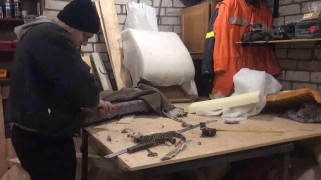 РЕСТАВРАЦИЯ КРЕСЛА СВОИМИ РУКАМИ | ПЕРЕТЯЖКА И РЕМОНТ