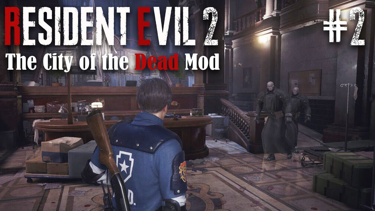 Resident Evil 2 Remake ►New MOD The City of the Dead ► (Leon A) #2 смотреть онлайн