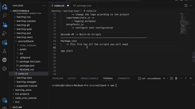Reactjs Tutorial For Beginners - Part 5 | Built-In Scripts