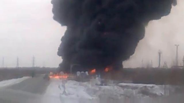 Пожар 2 Самотлорское месторождение 30 10 11 Нижневартовск смотреть онлайн