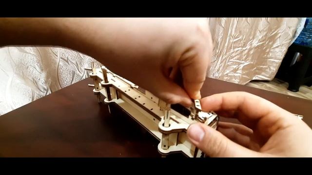 Lion woods - краз 65055 сборка деревянной модели