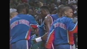 Patrick Ewing Dunks on Alonzo Mourning (1993 Playoffs)