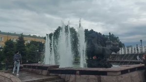 Александровский сад и фонтаны (30.06.23)