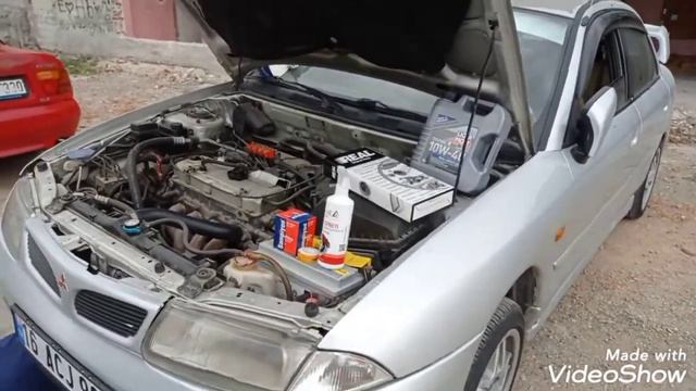 Mitsubishi Carisma 1.6 glx 99 model yağ bakımı