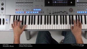Tyros5: Audio Style - Acoustic Blues