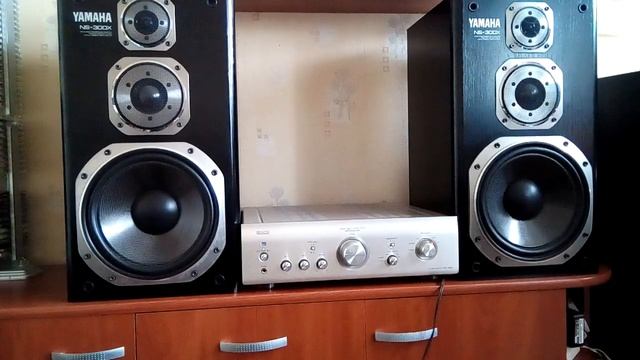 Акустика Yamaha ns 300x и усилитель Denon pma 1500se тест