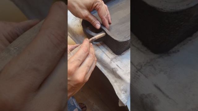 Рабочие моменты. Форма для запекания.