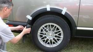 Тюнинг Volkswagen T6. Установка накладок на колесные арки.