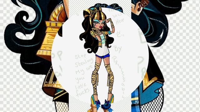 Крутые наряды Клео Де Нил💕 Монст Хай/ Школа Монстров/ Monster High смотреть онлайн
