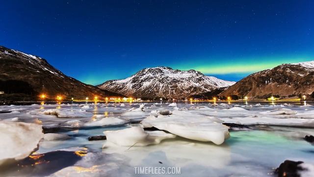Dancing Lights: Northern Lights in 4K смотреть онлайн