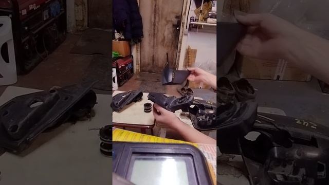 Полная разборка ( с механизмом складывания ) бокового зеркала Chevrolet Авео Т-300 Круз смотреть онлайн