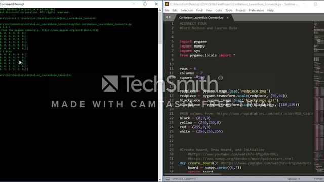 Connect 4 Final Project смотреть онлайн