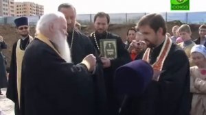 В Липецке заложили храм во имя священномученика Уара