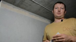 Монтаж натяжного потолка по керамограниту. Натяжной потолок в санузле.