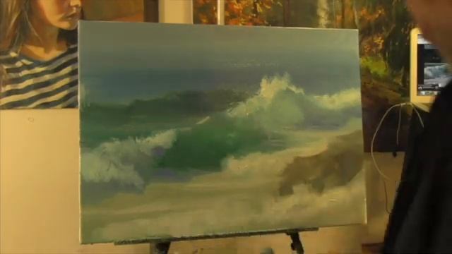 Новые видео Игоря Сахарова , морской пейзаж смотреть онлайн