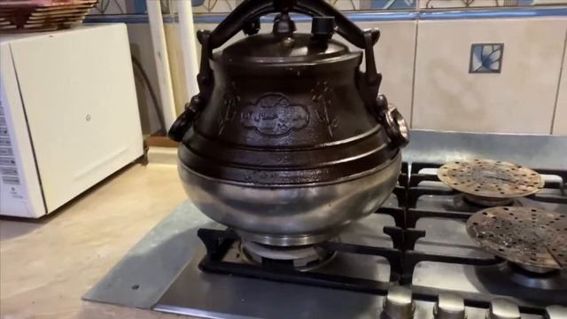 Рулька по-баварски в пиве (афганский казан)