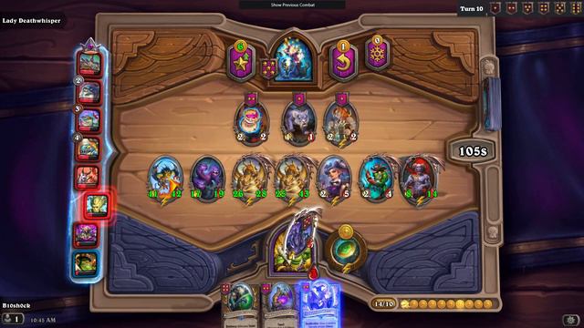 Murozond saves the game - Hearthstone Battlegrounds