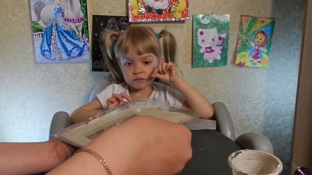 Набор для творчества Фоторамка из гипса Winks Видео для детей смотреть онлайн