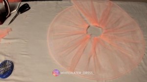 Как сделать красивый бант для платья.