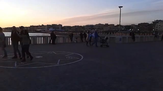 Тирренское море ( Лидо ди Остия, Италия)