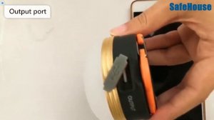 Аккумуляторный кемпинговый LED светильник MCL-3W