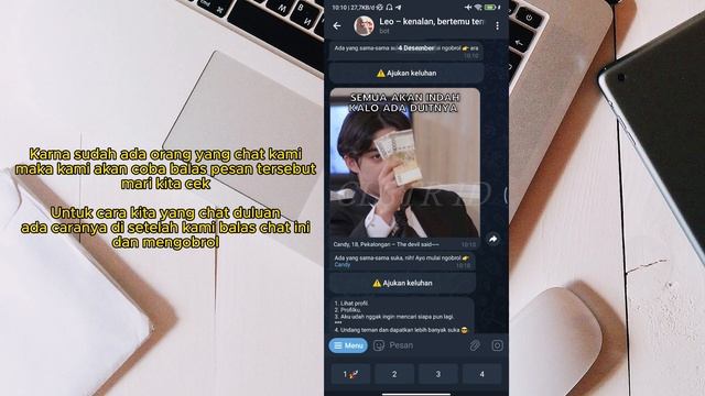 BOT TELEGRAM UNTUK MENCARI JODOH PACAR TEMAN SELAIN ANONYMOUS CHAT - CARA BERMAIN LEOMATCH BOT смотреть онлайн