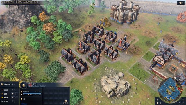 age of empires 4- England vs Russia 1v1 | Skirimish смотреть онлайн