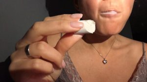 Глиномеловые батончики ??#глина #asmr #хруст #clay #chalk #мел