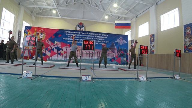 Чемпионат ВС РФ по Армейскому рывку гири Мужчины до 75 кг 2 группа смотреть онлайн