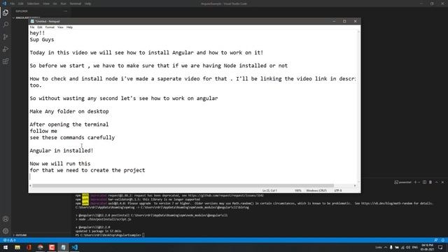 How to Install Angular js || 2021 Latest @angular @frontend @javascript