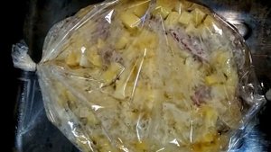 ? Вкуснейшие свинные ребра с картофелем в духовке в рукве для запекания