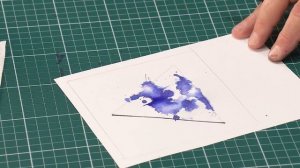 Основы композиции. Урок 14. Составление композиции в треугольнике из контрастных элементов.