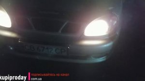 Заказали дешевые Led лампочки с aliexpress на daewoo lanos H4: фирма C6, распаковка и установка
