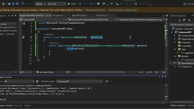 ASP Dotnet7.0 core web API and React js using Visual Studio 2022 || Part 1 Creating Web APIs dotnet