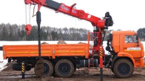 Корейская бурильно-крановая установка Taurus 086A