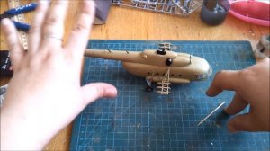 вертолет Ми 8мт (ZVEZDA) scale 1\72 шаг 2