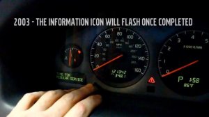 IPD Volvo Service Light Reset 2002-07 V70 XC70 S80 2002-09 S60 2005- S40 V50 C30 C70