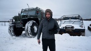 Вездеход Профи-Макс 6х6 против гусеничной техники / Аэролодки и Вездеходы Север
