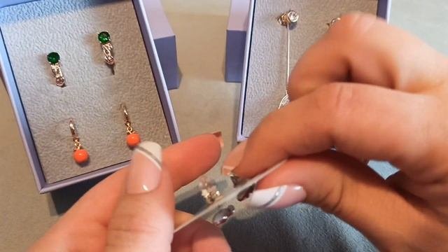 Обзор бижутерии с Aliexpress. интересные украшения Xuping.