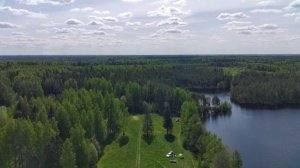 Нестеровская озеро и заброшенная база отдыха