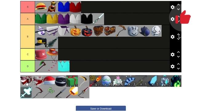 Limiteds TierList - Roblox Legends Re:Written смотреть онлайн