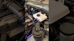 Охлаждение УАЗ на тд27т ( установлен радиатор новый от fiat) калитка запаски от терано1 на УАЗ.