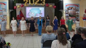 Выступление родителей на Выпускном в школе