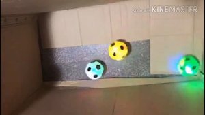 Прыгающий мяч с футбольной музыкой
