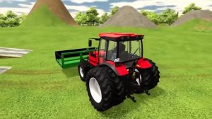 LOADER OF COLORS!TRANSPORT COLORED ZETOR 25K WITH MERCEDES A TRAILER TRUCK - Farming Simulator 22