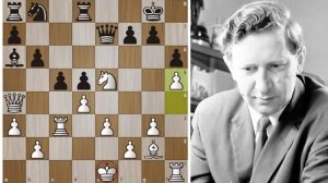 Василий Смыслов оставляет короля в ЦЕНТРЕ и зажимает Портиша с ФЛАНГОВ! Шахматы.