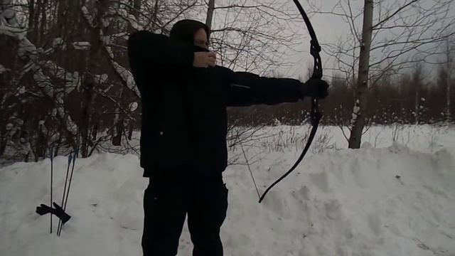 как одеть тетиву на лук. Как хранить лук. смотреть онлайн